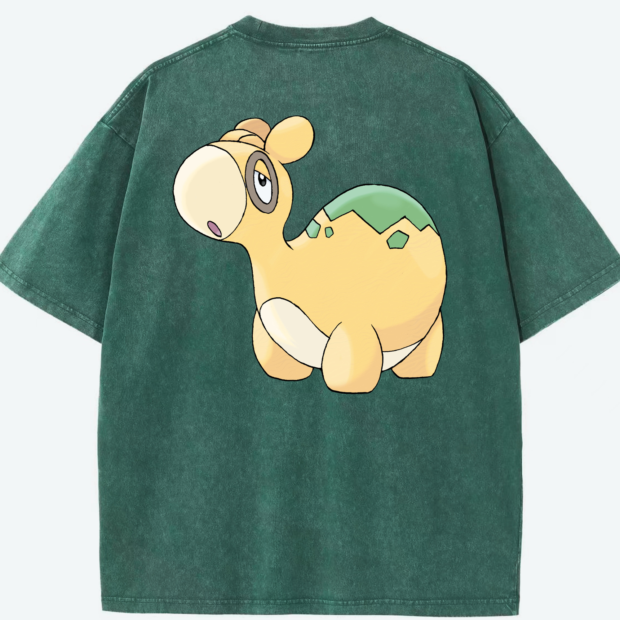（画像用） ポケットモンスター Pokémon 綿100% ヴィンテージ風 半袖Tシャツ（背面プリント）